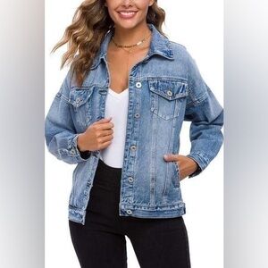 Canton Walker Denim Jacket Size XL